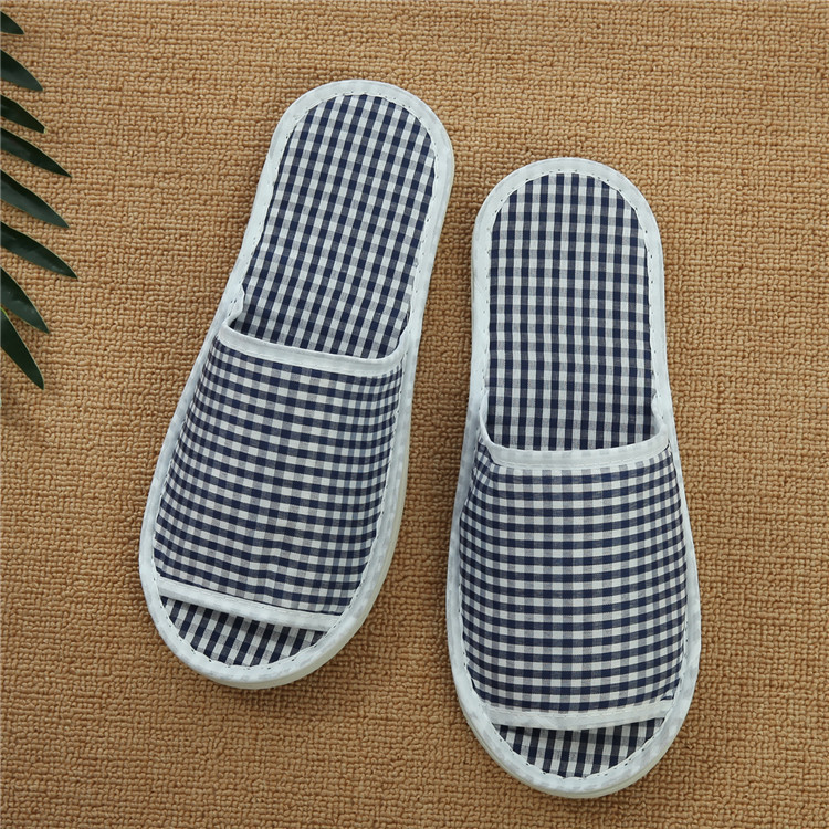 Dép vải ca rô giá sốc, dép ulzzang mang trong nhà hình hình ca rô (2 màu) bao đẹp, dép ulzzang nữ, dép mang trong nhà văn phòng dép lê unisex