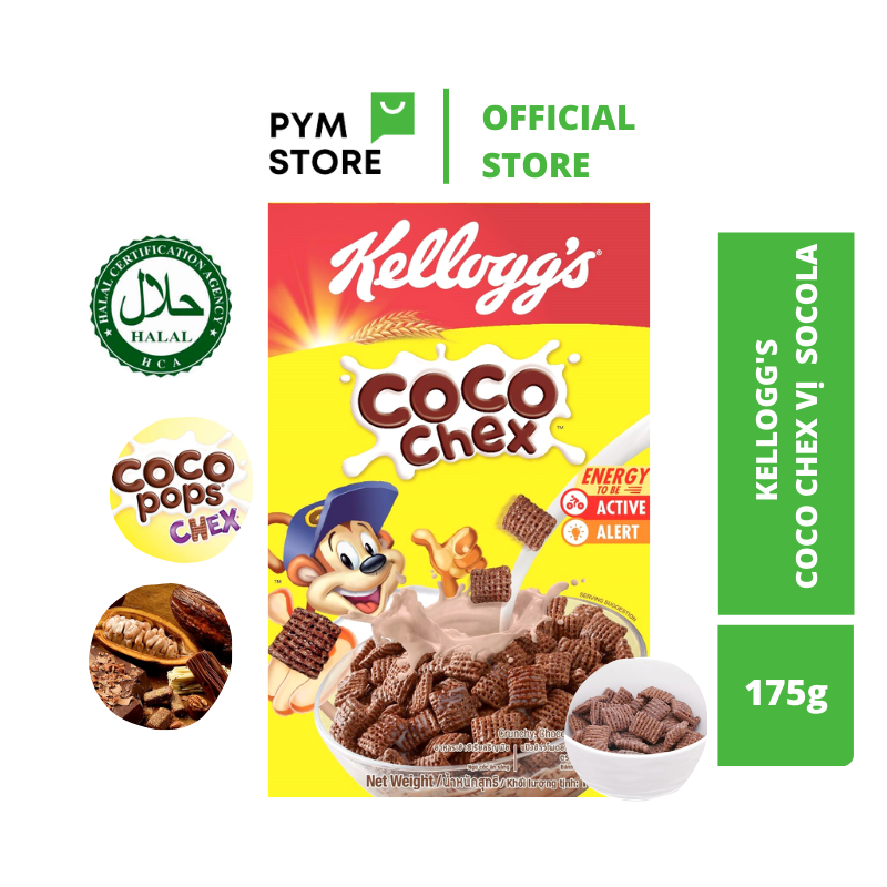Ngũ Cốc Ăn Sáng Kellogg's Coco Chex Breakfast Cereal Vị Chocolate 170g