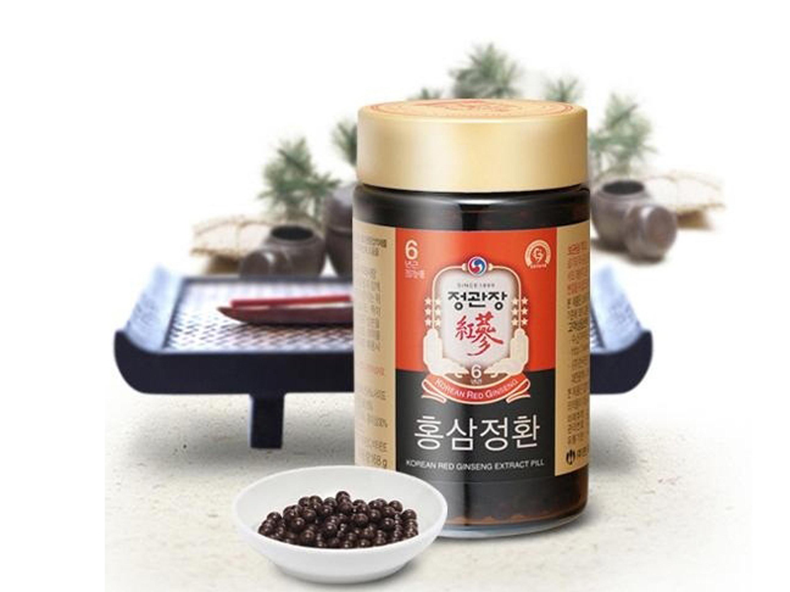 [HCM]VIÊN HỒNG SÂM HÀN QUỐC 168g (800 VIÊN) – CKJ KOREAN RED GINSENG EXTRACT PILL 168g (800 PILLS)