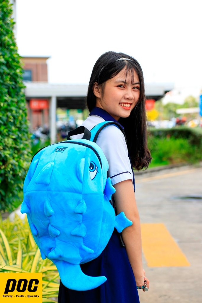 Balo khủng long size lớn vải nhung kute đáng yêu và có đủ màu sắc