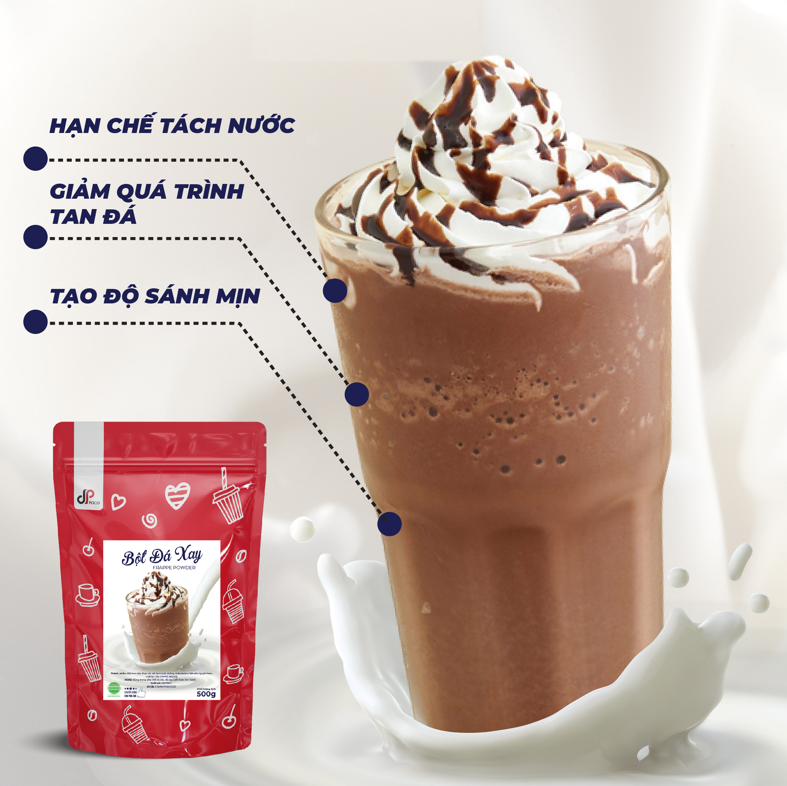 Bột đá xay dp food 500gr