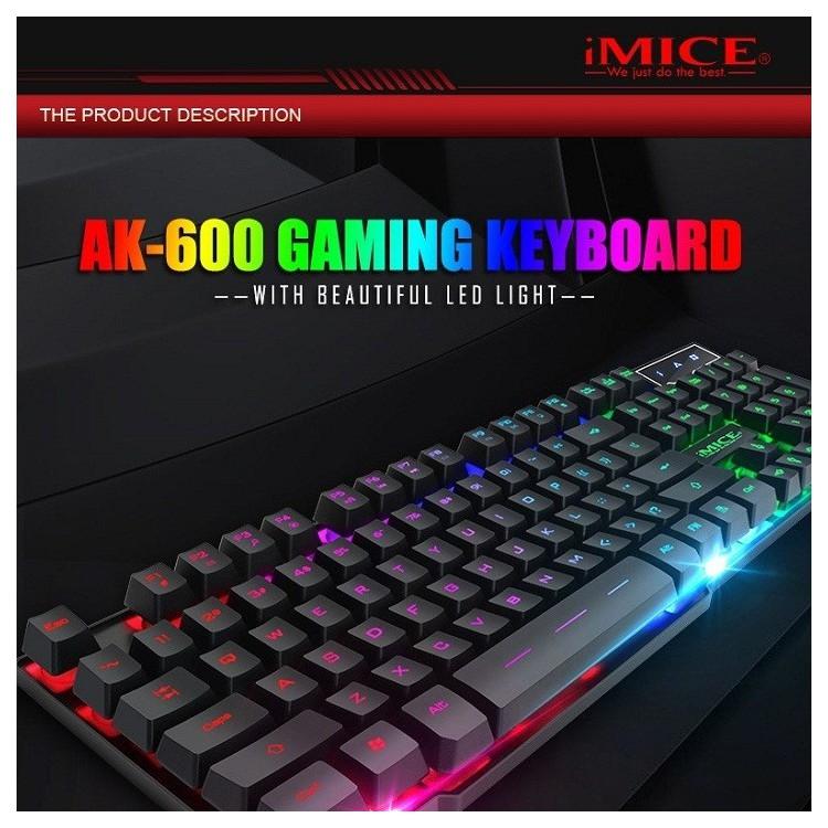 Bàn phím kb imice ak600 giả cơ