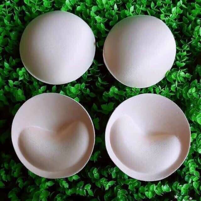 2 miếng mút nâng ngực dày 2cm loại tốt - mút đệm ngực - mút áo lót - DUDIA P03