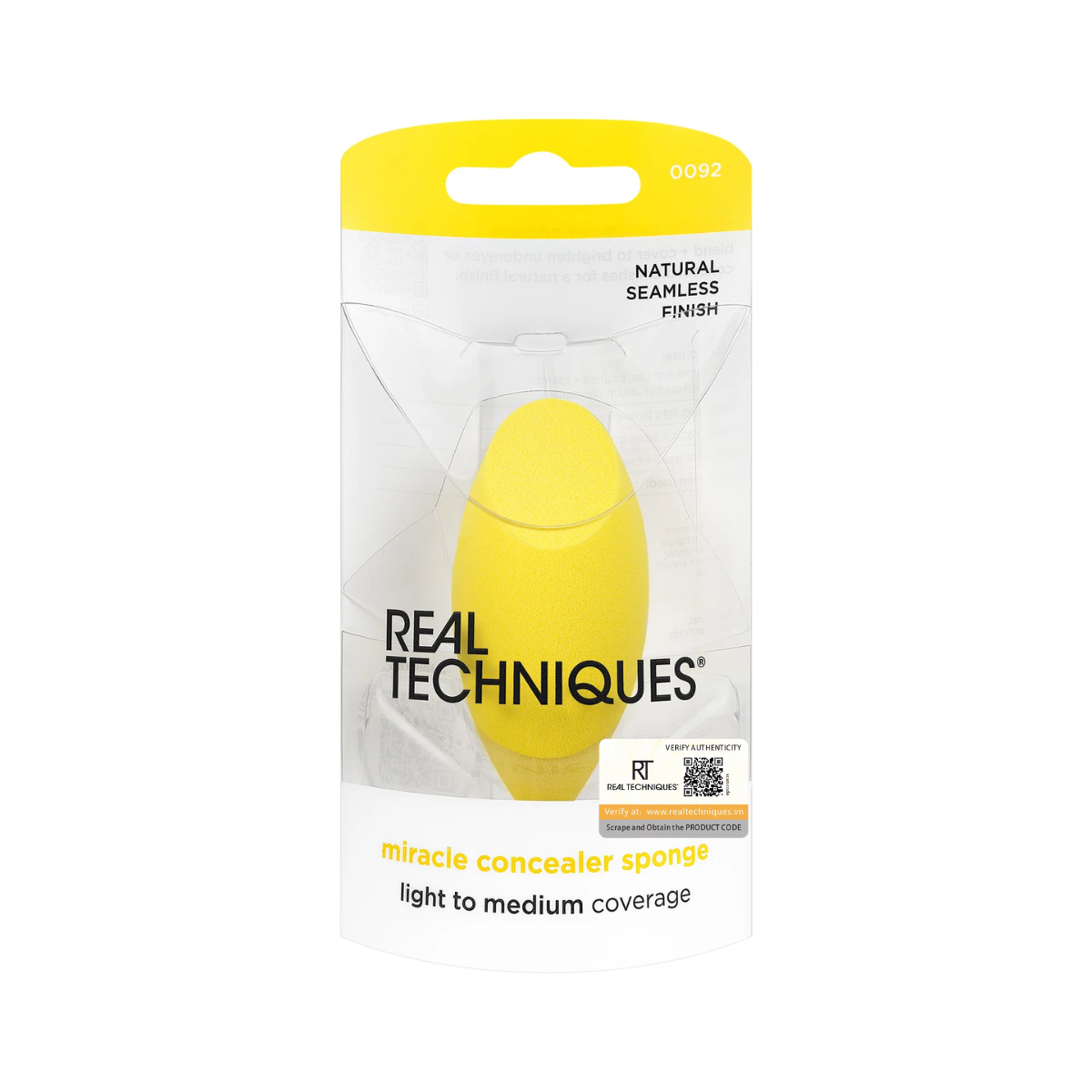 Mút che khuyết điểm Real Techniques miracle concealer sponge
