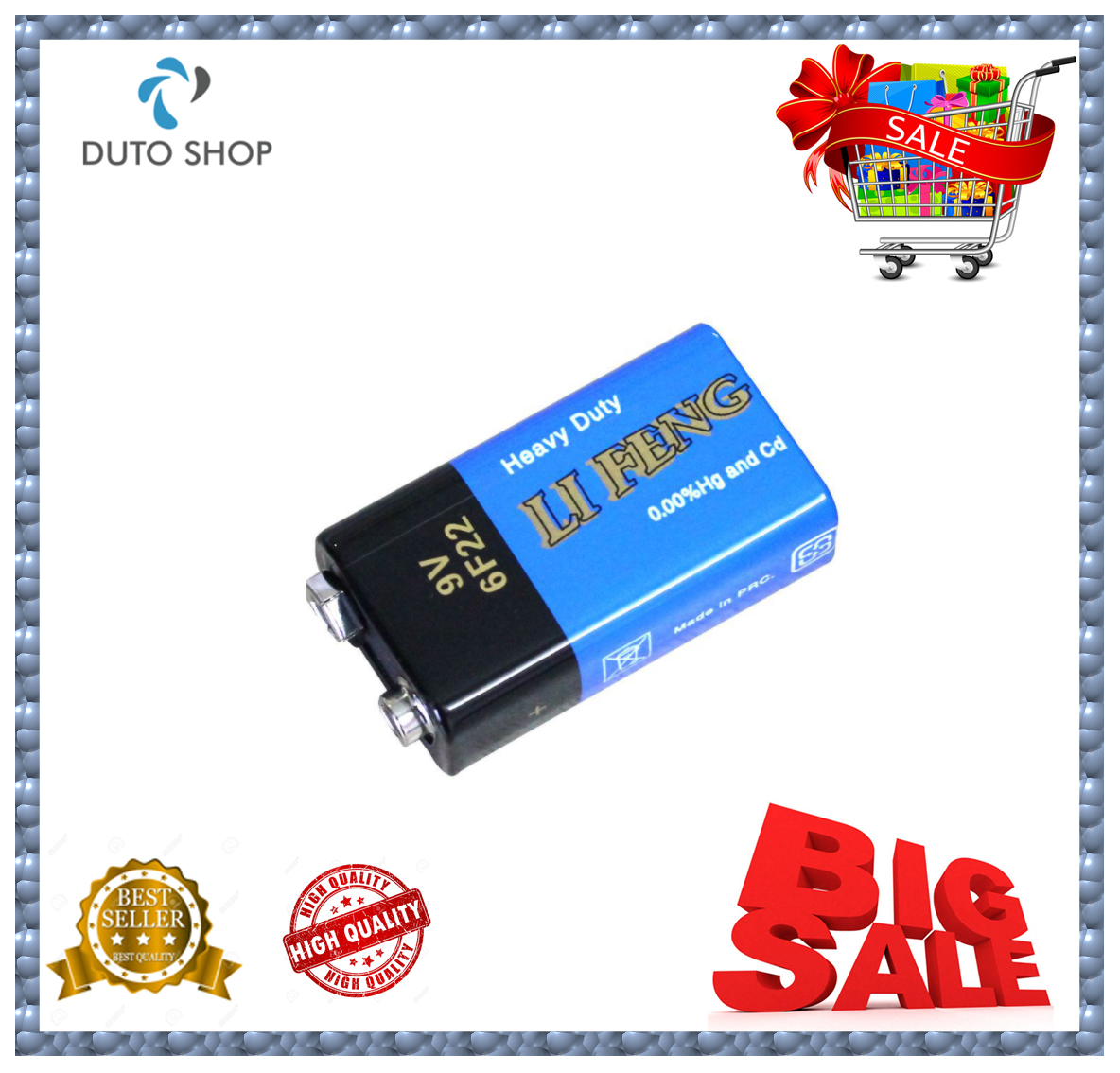 Pin 9V lifeng
