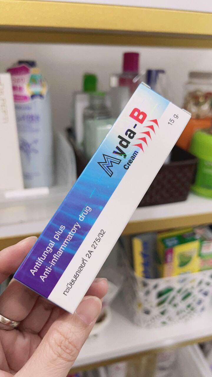 Kem xóa mờ nám đồi mồi tàn nhan thâm sạm myda-b cream thái lan 15g