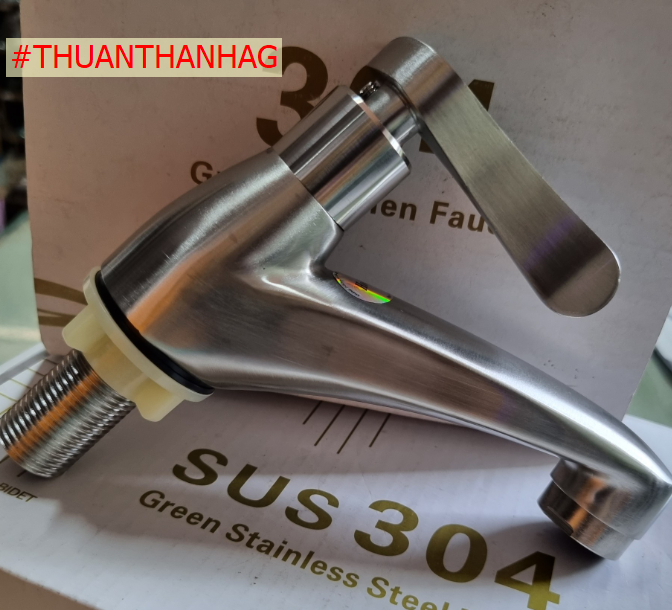 Vòi lavabo rửa mặt inox 304