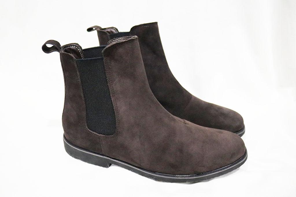 Chelsea boot da lộn bò aqeen b10
