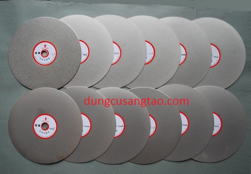 Đĩa mài đá, ngọc, kim loại