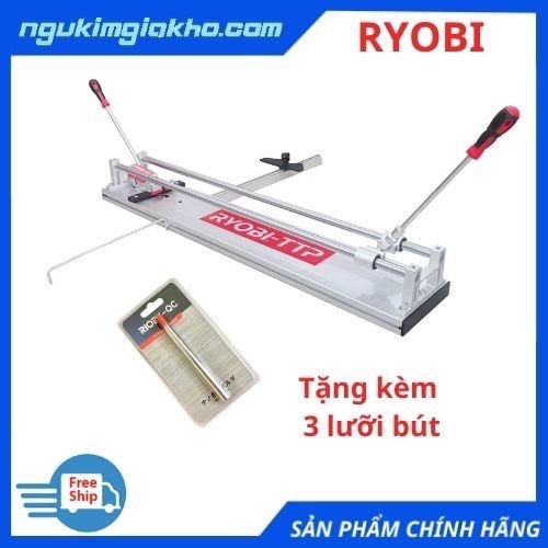Bàn cắt gạch đẩy tay ryobi 600mm - nbe 600c, máy cắt gạch bàn giá rẻ, dụng cụ cầm tay giá kho
