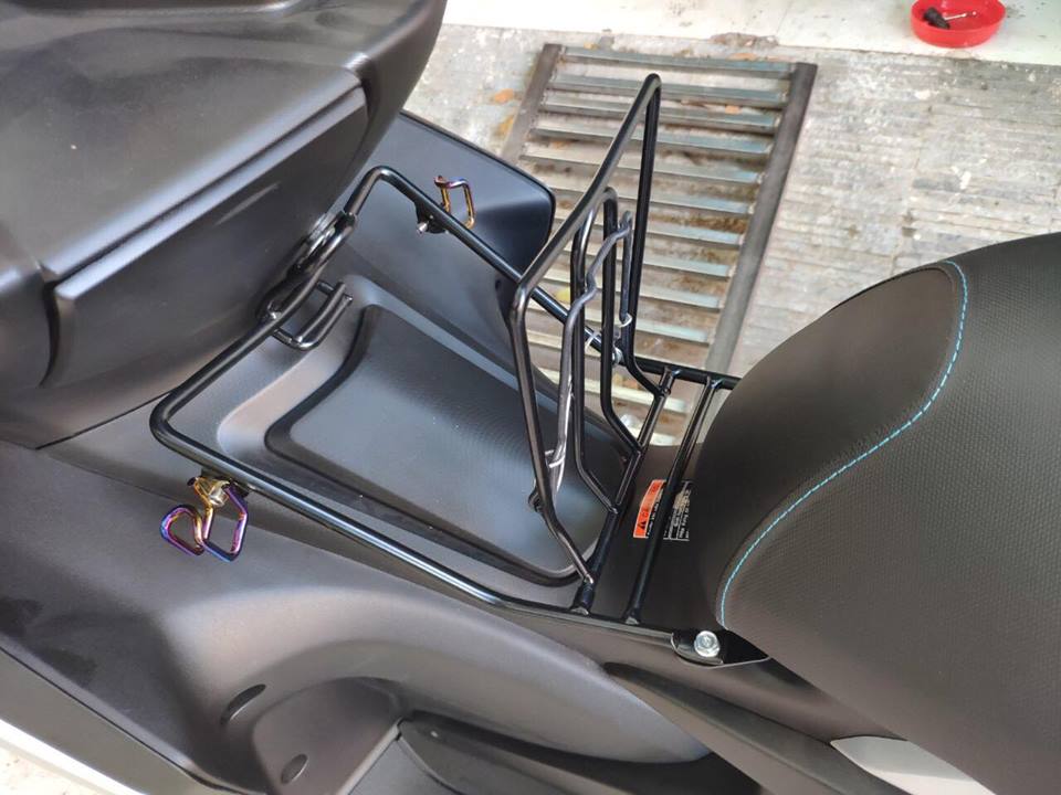 Baga nvx v1 sơn tĩnh điện 10ly _ baga nắp xăng xe nvx kèm ốc vít pát đầy đủ