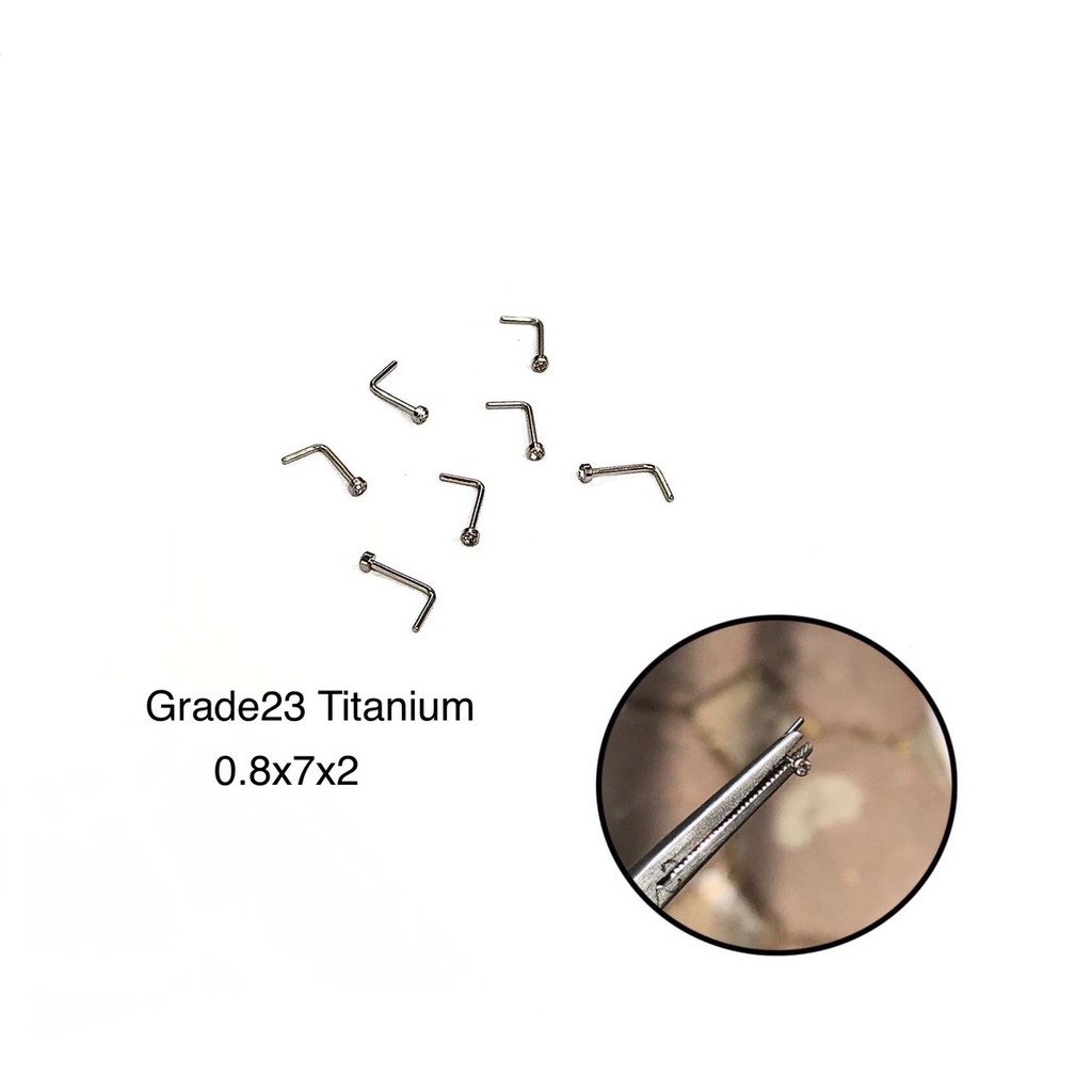 khuyên mũi titanium G23 - XUÂN SHOP
