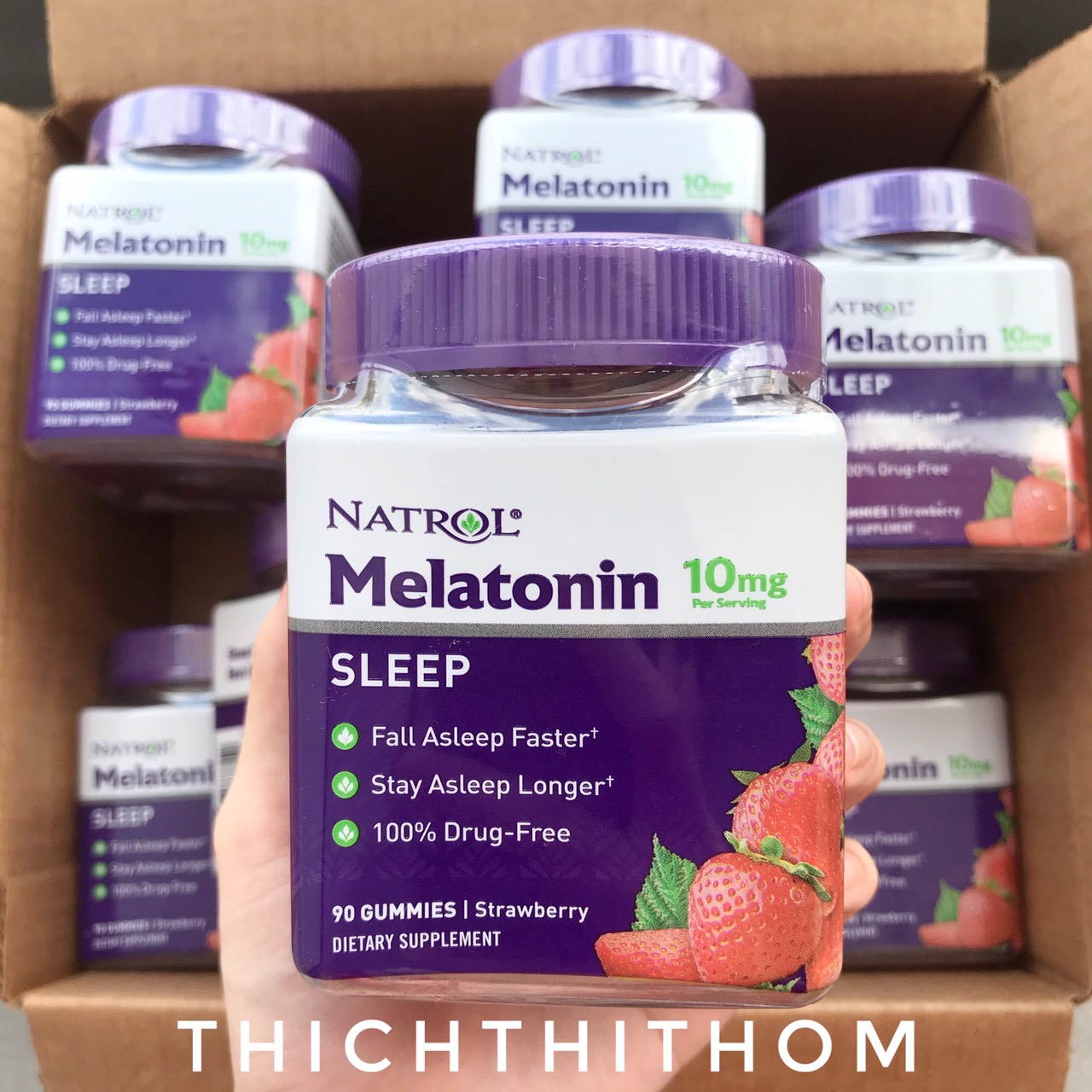 [CÓ BILL] DATE 8/2023 Kẹo Giúp Ngủ Ngon Sleep Gummies Natrol