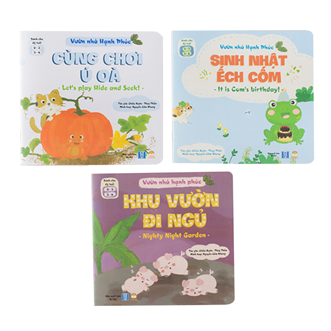 Sách thiếu nhi cho bé - vườn nhà hạnh phúc