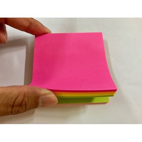Giấy note 5 màu 3x3 uni - t
