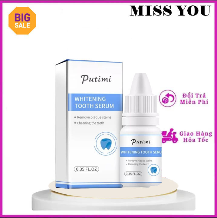 Putimi trắng răng teeth clean spot cleaning làm sạch răng teeth whitening trắng răng teeth white intensive whitening treatment