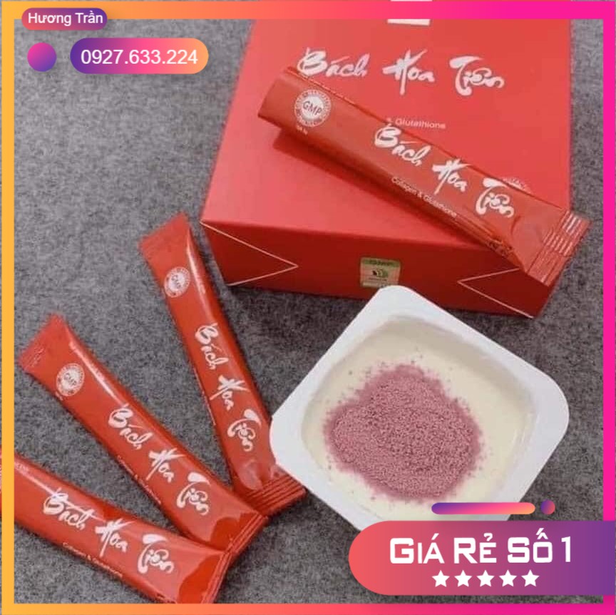 [Chính Hãng] Bách Hoa Tiên Las Beauty - Cốm uống đẹp da 20 gói[Chính Hãng]