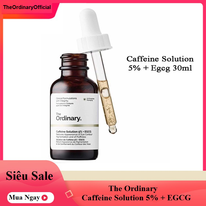 Serum the ordinary caffeine solution 5% + egcg 30ml