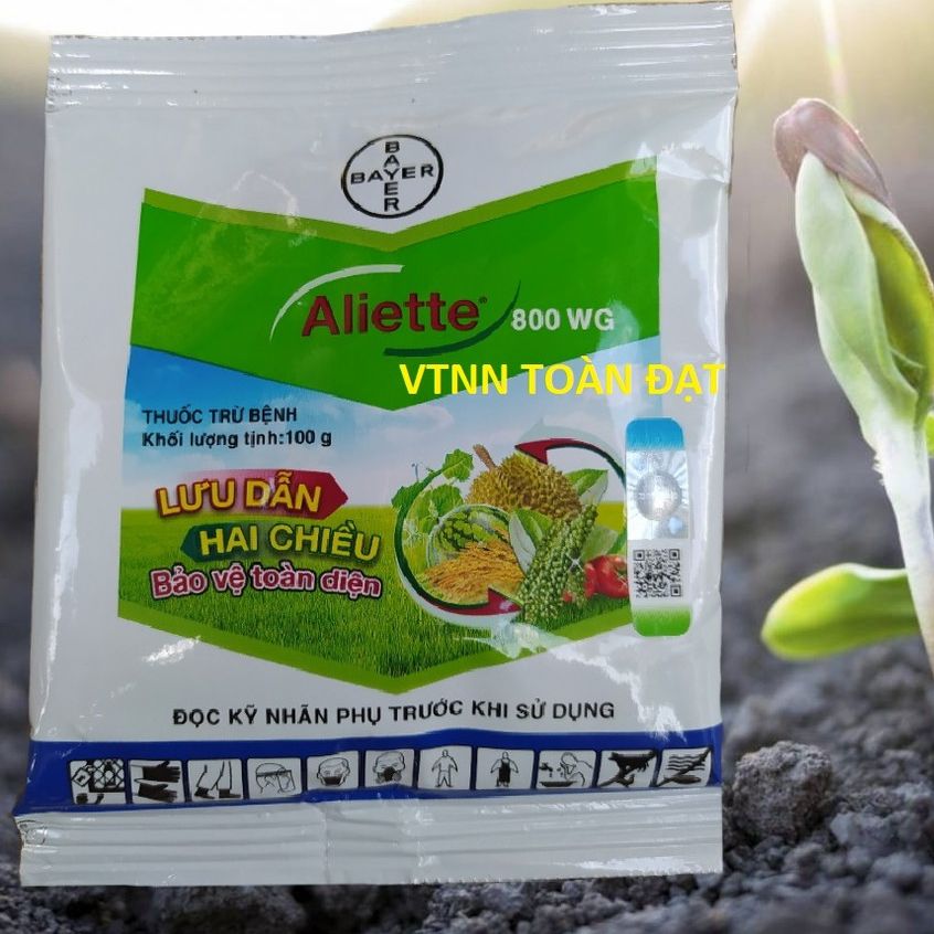 Thuốc Trừ Bệnh Cây Trồng Aliette 800WG lưu dẫn hai chiều