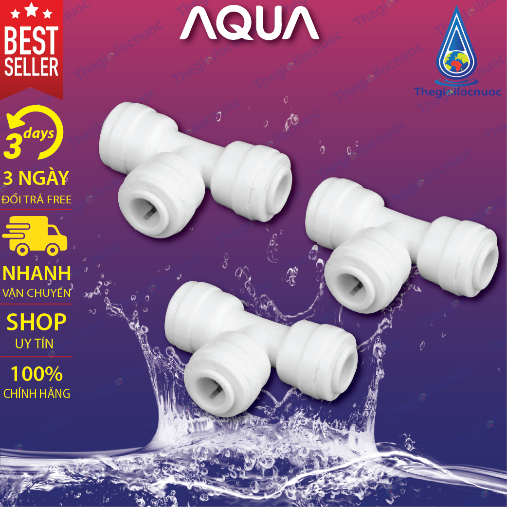 Cút nối, giảm, t cân, t bơm, máy lọc nước ro 6mm-10mm
