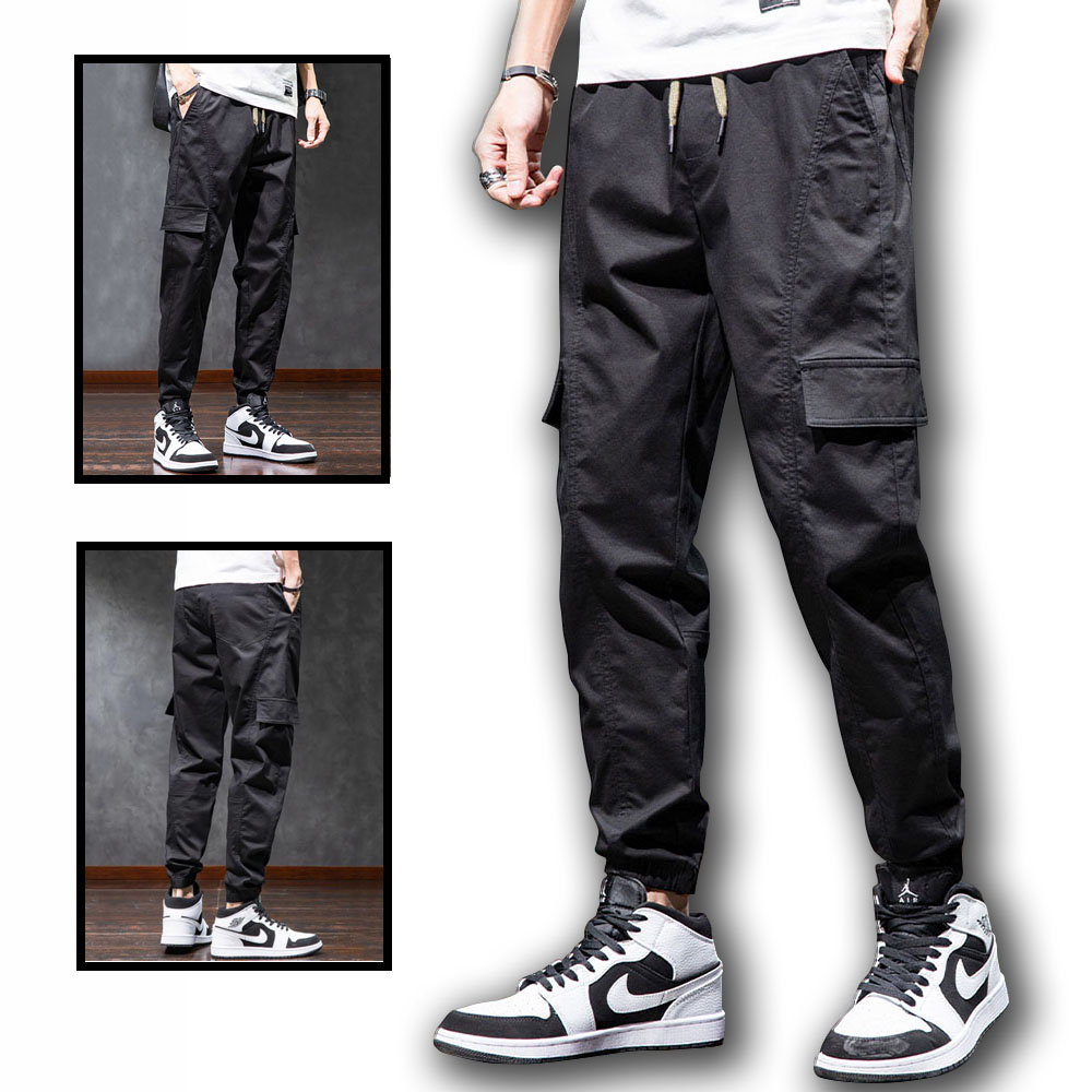 Quần Jogger Thể Thao Nam Hầm Hố Phối Túi Giả Cá Tính Phong Cách Đường Phố Trẻ Trung Hot Trend 2021 Thời Trang SMARTLY GIRL QUAN SM003