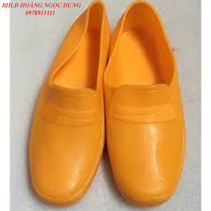 Giầy nhựa vàng, giầy nhựa vàng giầy bảo hộ lao động, giày bảo hộ lao động công trường
