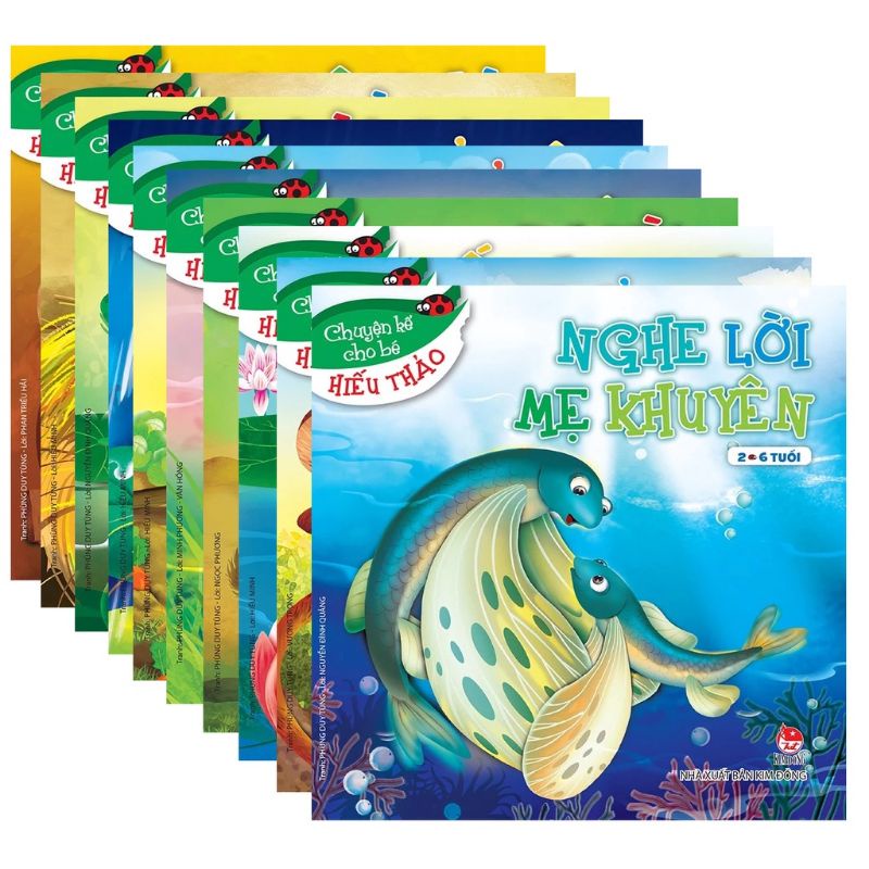 Bộ chuyện kể cho bé hiếu thảo 10 cuốn - kim đồng
