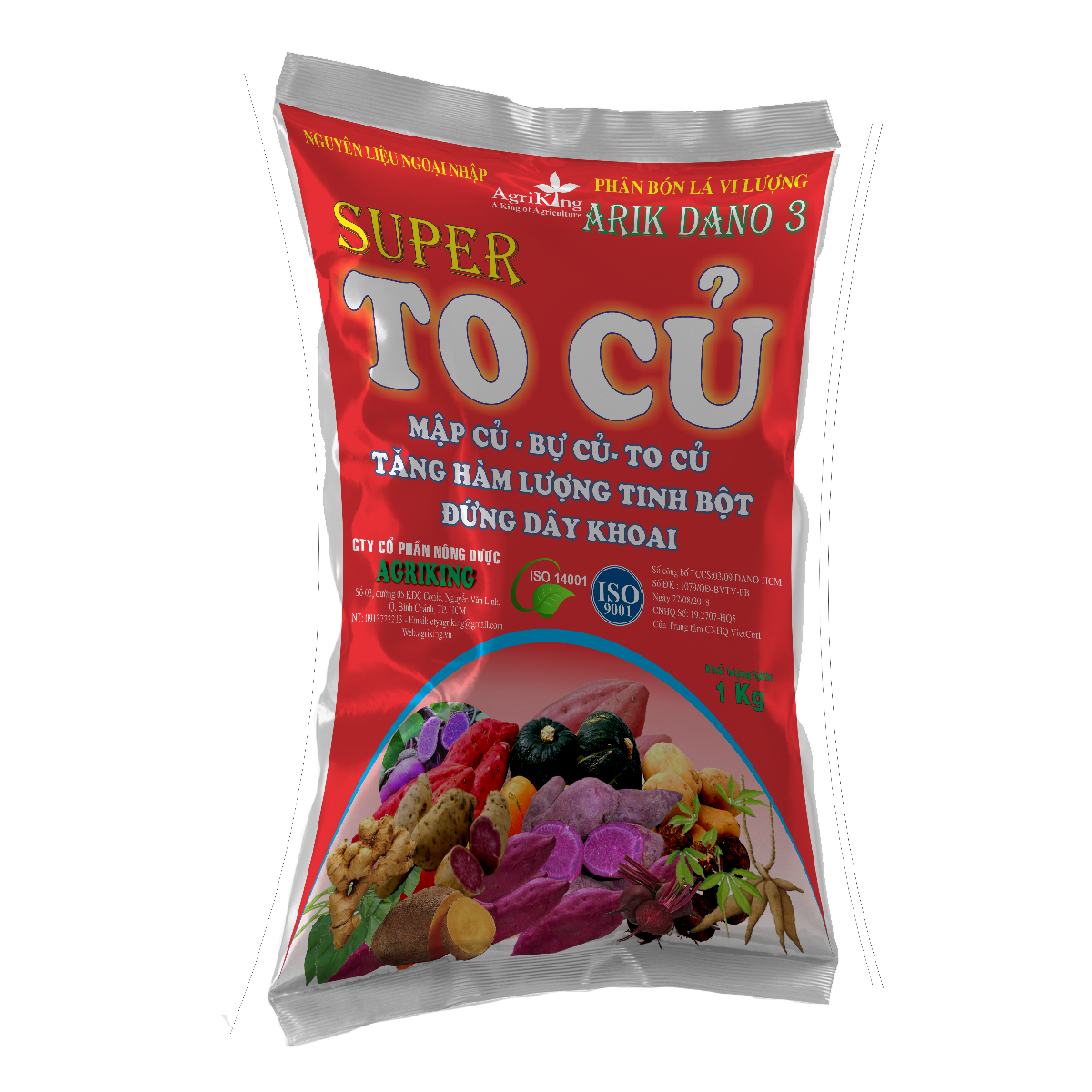 Phân Bón SIÊU To Củ - Supre Gói 1 Kg Tạo Rễ Củ - To Củ