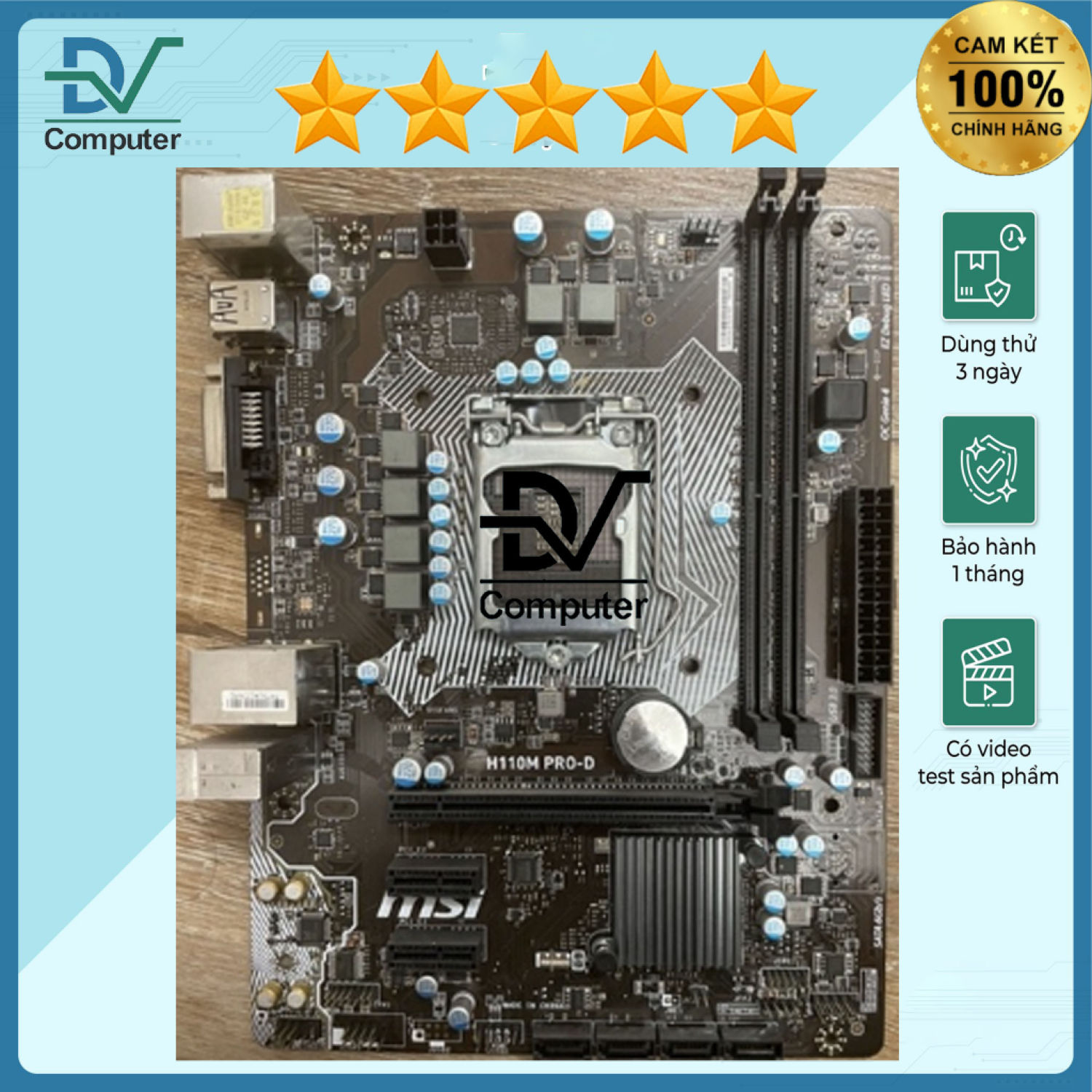 H110 msi pro hàng đẹp