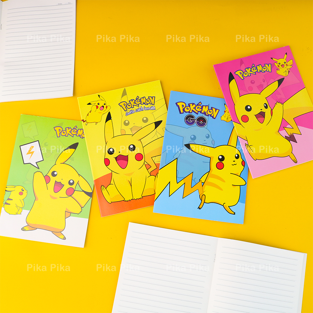 Sổ A5, sổ tay kẻ ngang hình Pikachu dễ thương cute TooYoo BK00887