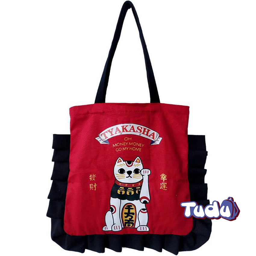 Túi Tote Nữ, Túi Vải Canvas, Túi Tote Ulzzang Có Dây Kéo Phong Cách Thời Trang Hàn Quốc Đựng Nhiều Đồ Tiện Dụng CN224