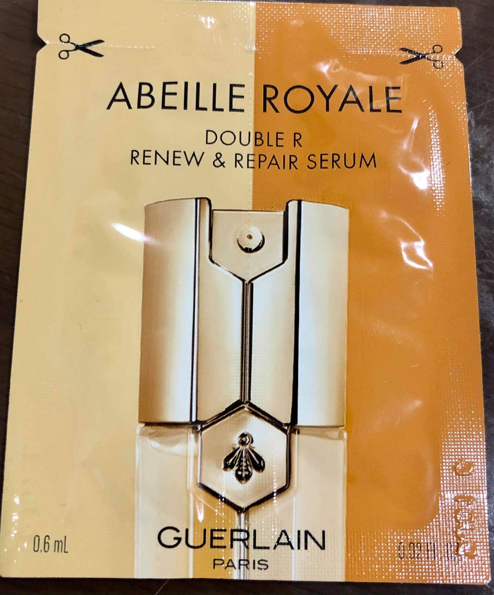 Sample Serum Sữa ong chúa Guerlain Abeille Royale Double R Renew Repair Serum 0.8ml Mỹ
