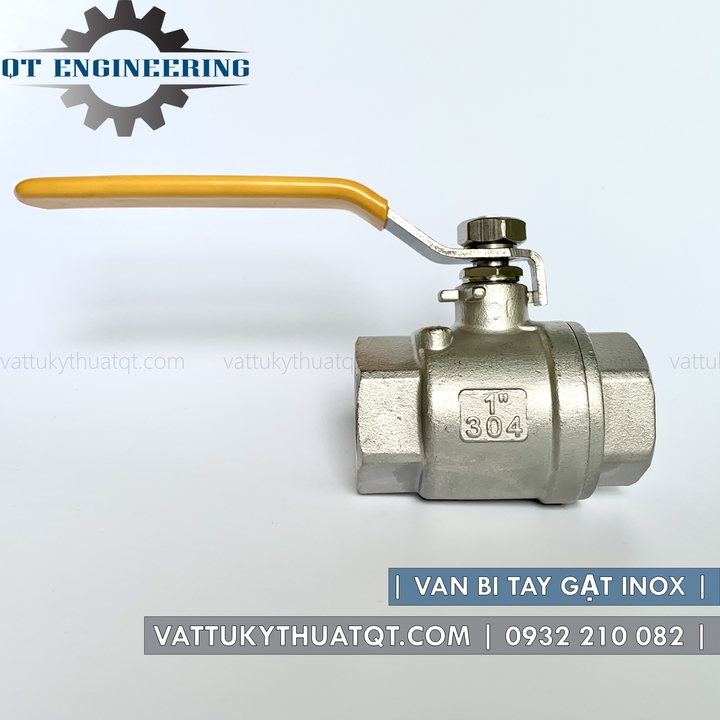 Van bi tay gạt inox 304 - loại 1 | vattukythuatqt.com