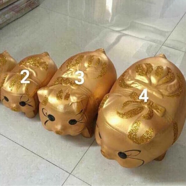 Heo đất Pi vàng số 3