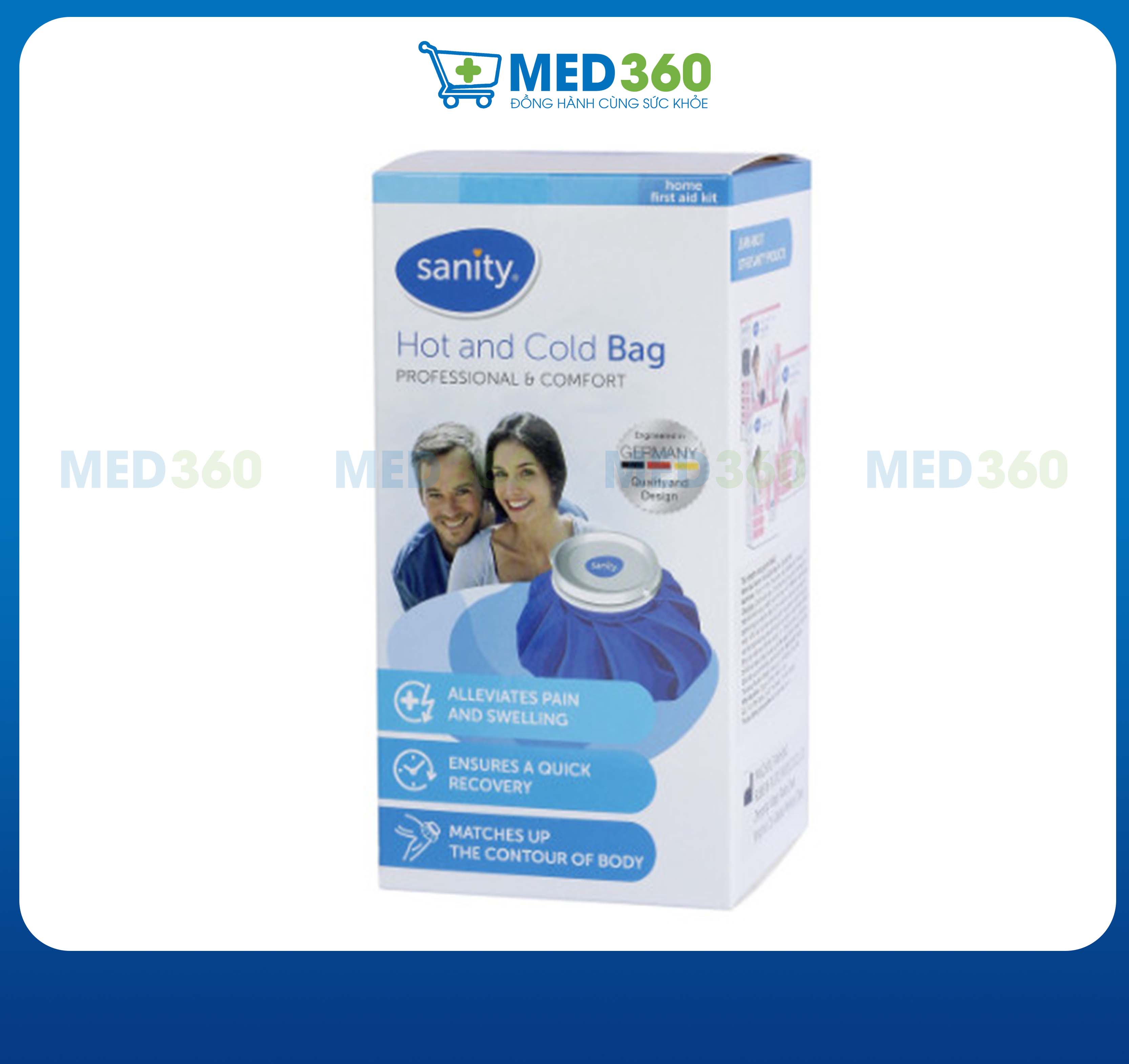 Túi chườm nóng lạnh sanity - tbyt med360