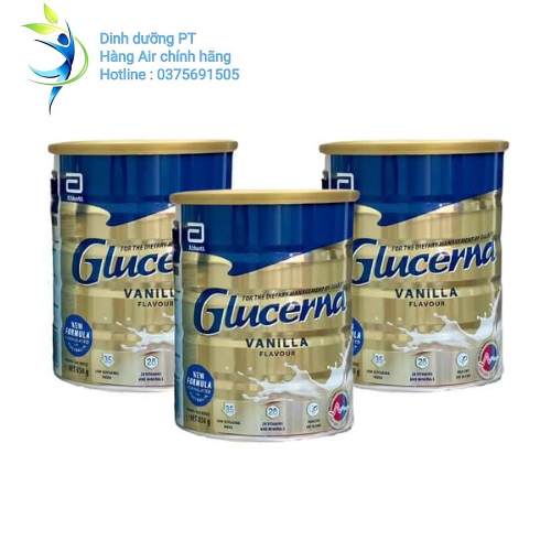 Sữa tiểu đường Glucerna Úc 850g mẫu mới