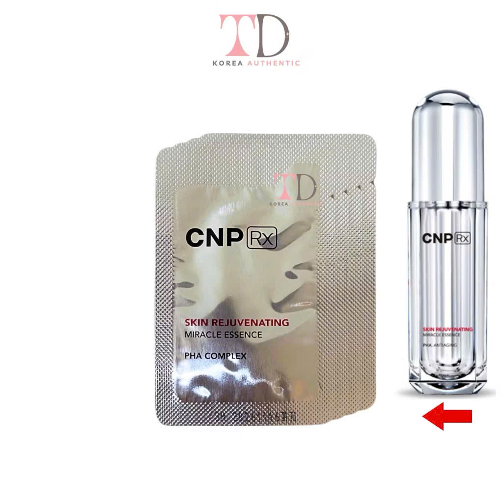 Tinh Chất Truyền Trắng Mờ Thâm Nám Tàn Nhang Cnp Rx Skin Rejuvenating Miracle Essence 1Ml