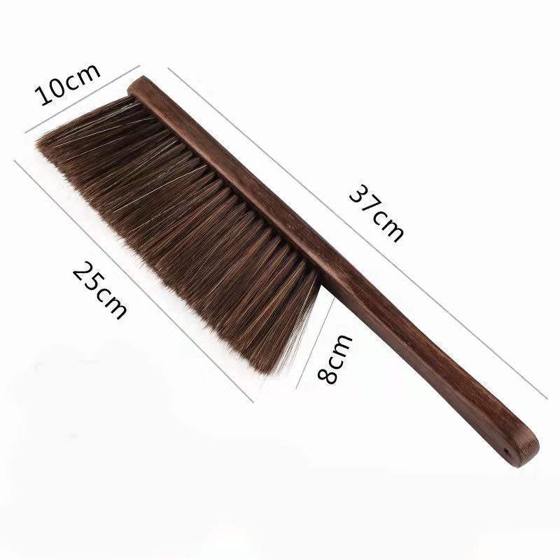 Chổi vệ sinh bàn phím cán gỗ lông mềm chổi quét bụi lông mềm
