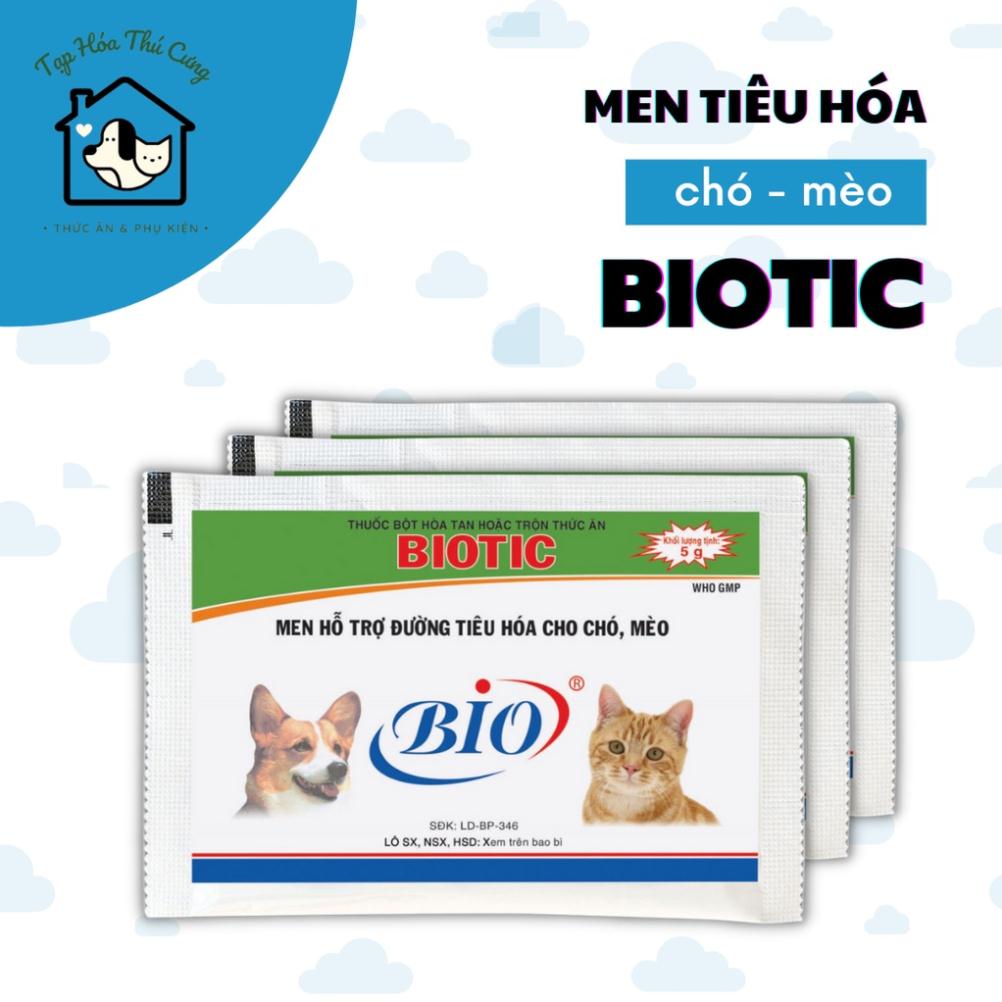 Men tiêu hóa Biotic cho chó mèo 5g