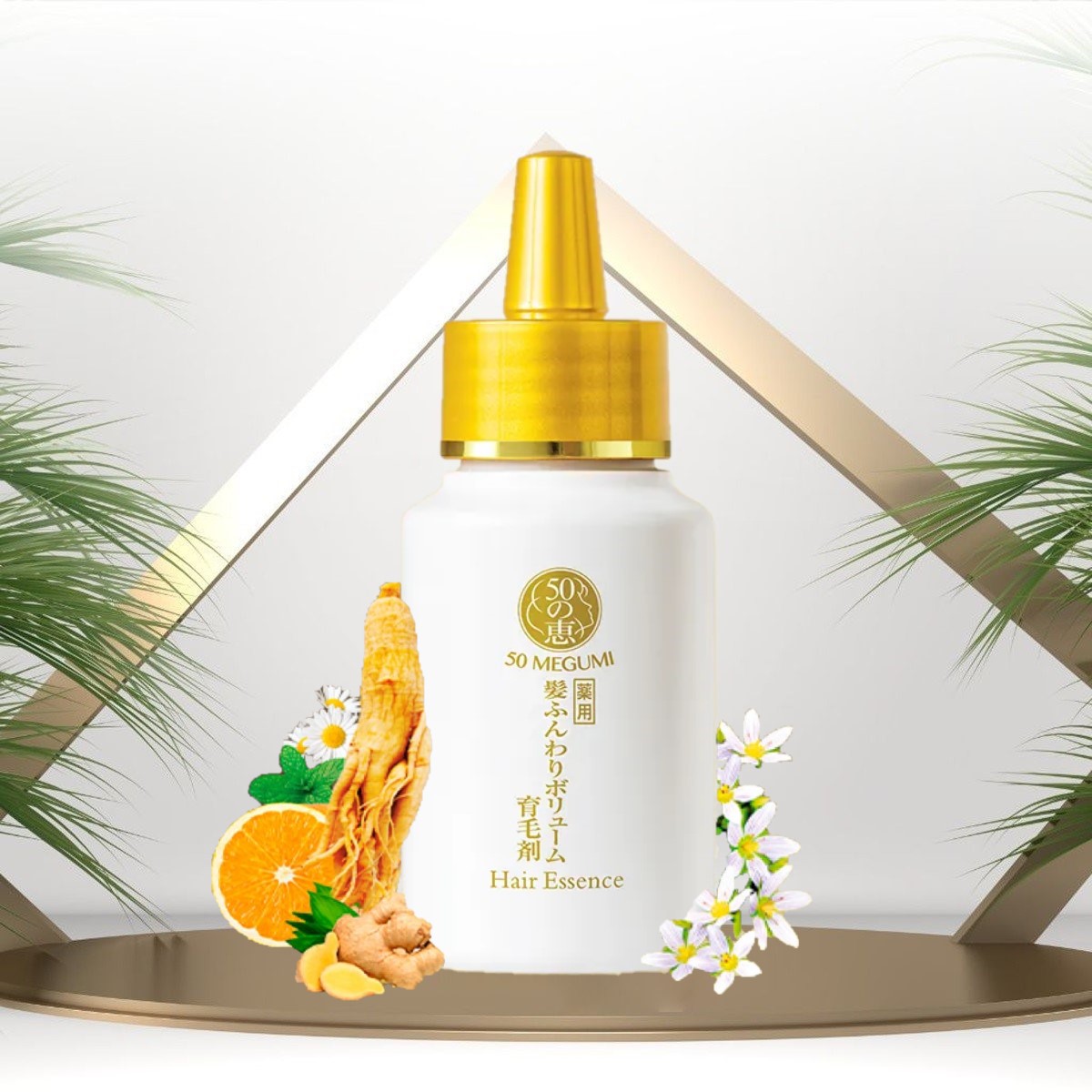 Tinh chất dưỡng tóc 50 megumi 30ml ngăn gãy rụng tóc chắc khỏe bồng bềnh 50 megumi hair essence 30ml