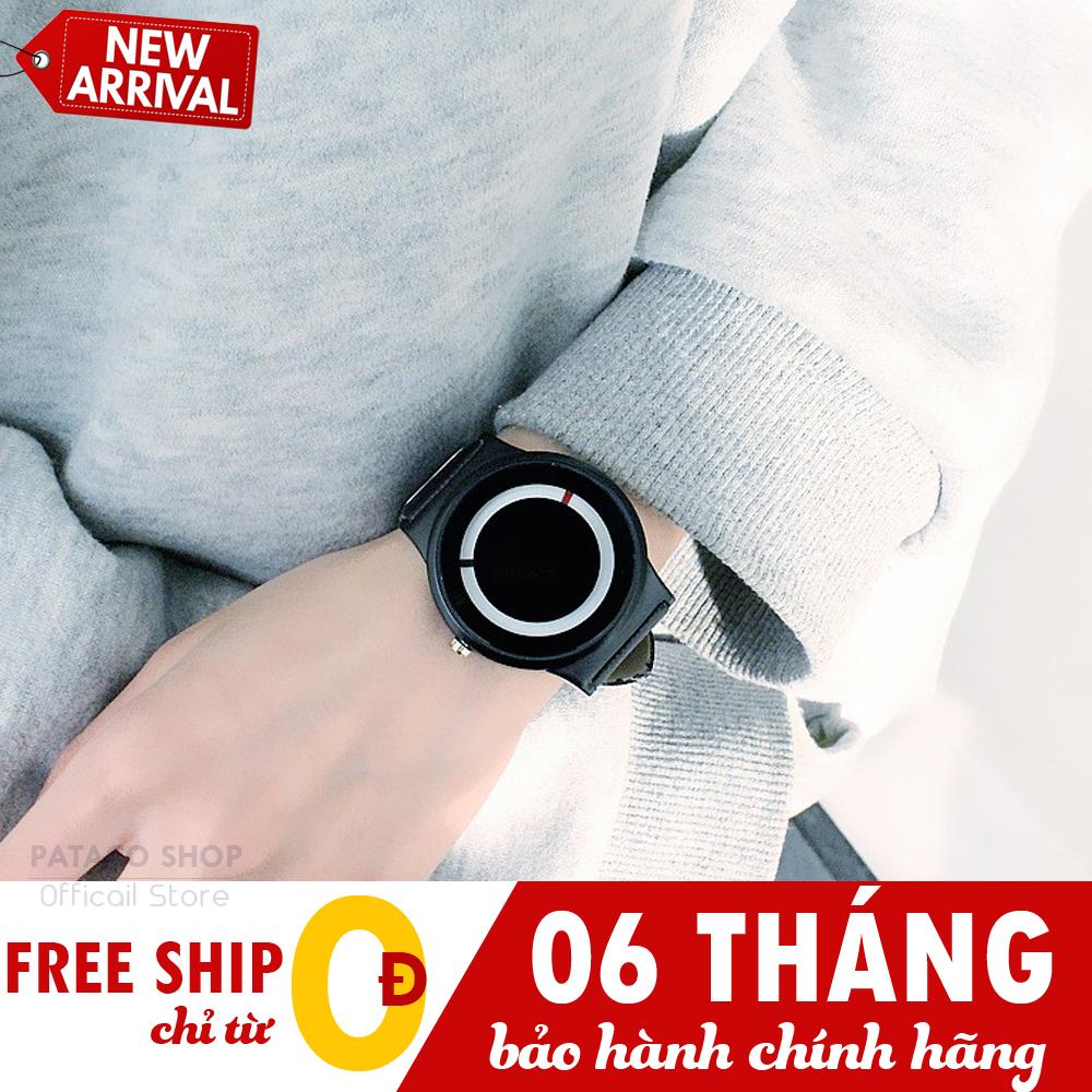 Đồng hồ thời trang Unisex, Đồng hồ dây da Pinpo P99, 2 kim cá tính, Style Hàn Quốc, Cực chất