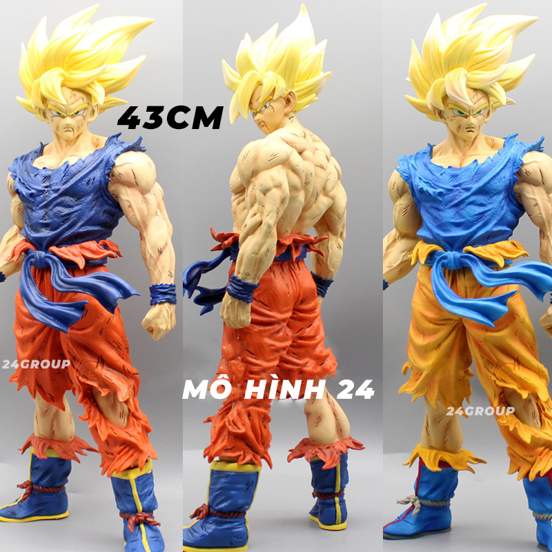 Mô hình Dragon Ball Son Goku Siêu Saiyan cấp 3 cao 32cm cực ngầu cực chi  tiết mô hình 7 viên ngọc rồng  mô hình để bàn  mô hình goku  Lazadavn