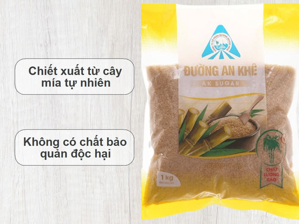 Đường vàng an khê 1kg