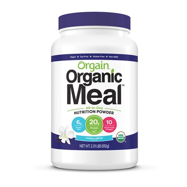 Bột Meal Orgain Organic Plant Based hương Vanilla 912g – Mỹ