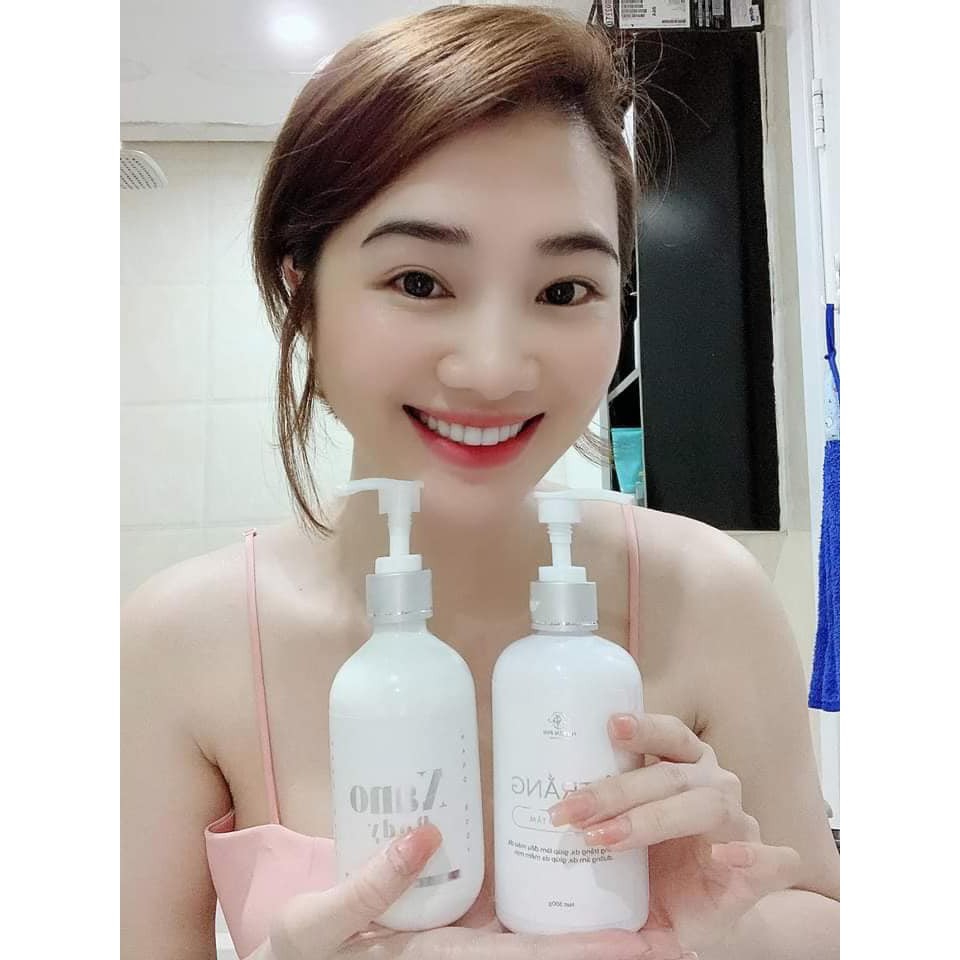 COMBO Ủ TRẮNG PROTEIN TƠ TẰM VÀ KEM BODY CÔNG NGHỆ NANO HUYỀN PHI [ TẶNG BÔNG RỬA SAPA ] GIÚP DA TRẮNG BÓNG TỪ BÊN TRONG , BẢO VỆ DA CHỐNG LÃO HÓA . CAM KẾT HÀNG CHÍNH HÃNG , GIÁ SỈ