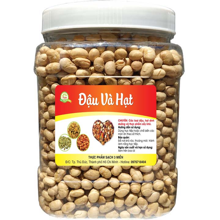 [HCM]500G đậu nành sấy giòn thơm ngon đặc biệt TPS