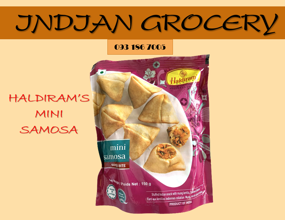 Bánh snack ăn liền – mini samosa
