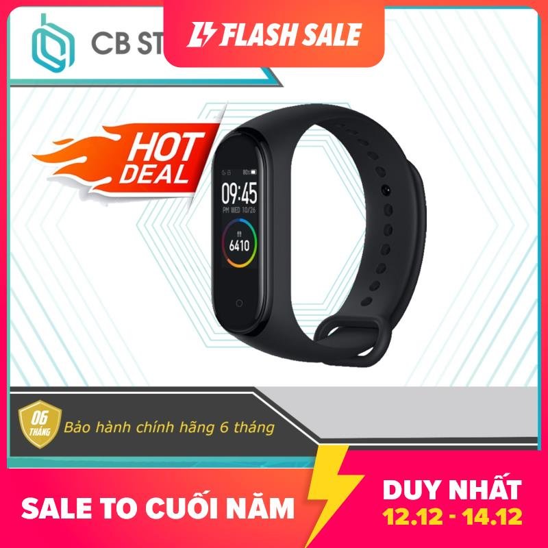 Vòng đeo tay thông minh theo dõi sức khỏe Xiaomi Mi Band 4 / Đồng hồ thông minh mi band 4 - Có Tiếng Việt