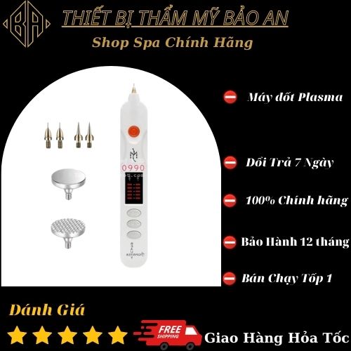 Máy nhấn Mí Plasma, nâng cơ, xoá rạn xoá nhăn, Máy Plasma Vali