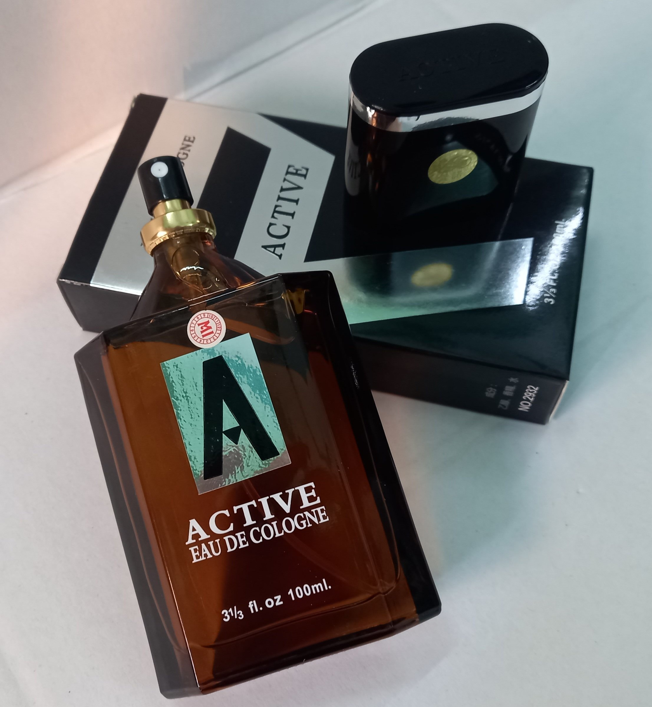 Nước hoa nam Active Eau de cologne Đen For Men 100ml